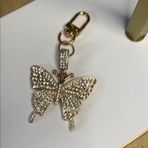 Sparkling Butterfly Keychain